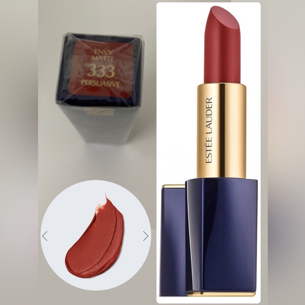 Sealed Estée Lauder Envy Matte lipstick. Shade Persuasive 333